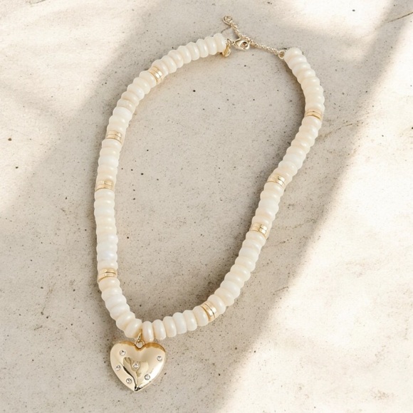 J. Crew Factory Jewelry - NWT J Crew Factory Beaded pendant necklace Ivory